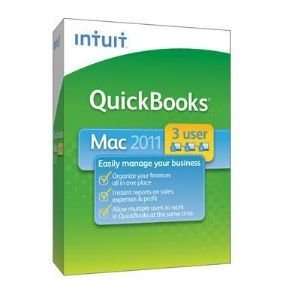  Quickbooks Pro 2011 MAC 3user Electronics