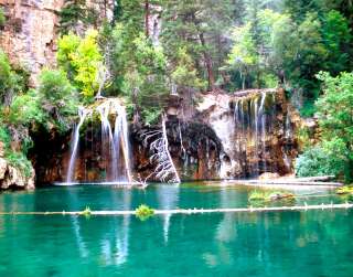 Hanging Lake Photo Colorado Waterfalls 11 x 14 Print  