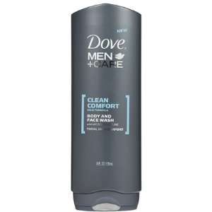  Dove Men +Care Body Wash, Clean Comfort, 18 oz (Quantity 