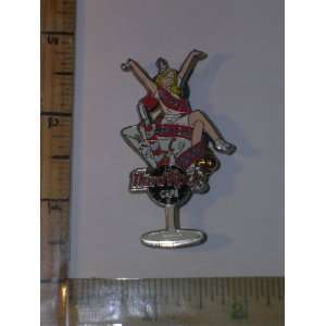  Hard Rock Cafe Pin, Happy New Year, Woman in Drink Glass 