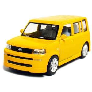  5 Die cast Metal Yellow Toyota Scion xB 1/32 Scale, Pull 