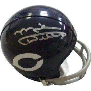 Mike Ditka Autographed Mini Helmet   Replica   Autographed NFL Mini 