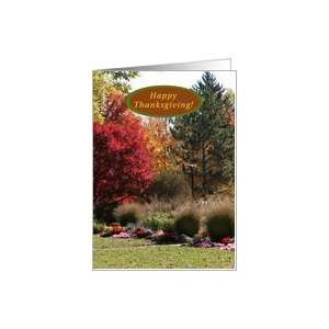  Happy Thanksgiving, Autumn Colors Card Health & Personal 