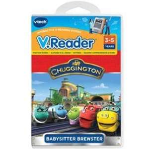   VReader Cartridge   Chugginton By Vtech Electronics Electronics