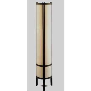 All new item Contemporary black metal floor lamp with white inlays