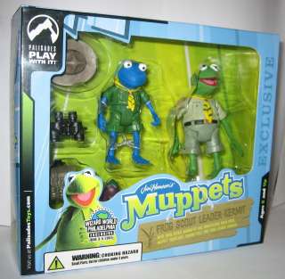The Muppet Show Frog Scout Robin & Kermit Blue Version Palisades 
