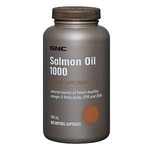   GNC SALMON OIL 1000 180CAP 300mg total omega 3
