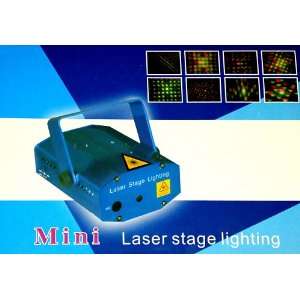  Holographic Laser Stage Lighting, Multiple Patterns 