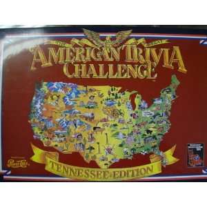 THE GREAT AMERICAN TRIVIA CHALLENGE TENNESSEE EDITION 1985 