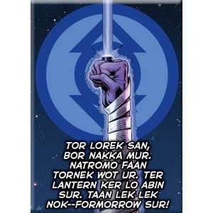  DC Comics Green Lantern Blackest Night Indigo Tribe Oath 