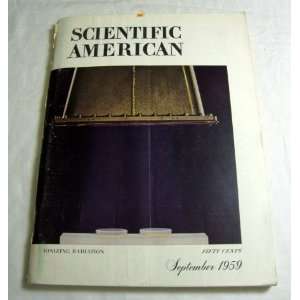   Scientific American Magazine September 1959 Scientific American