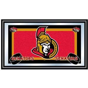  NHL Ottawa Senators Framed Team Logo Mirror