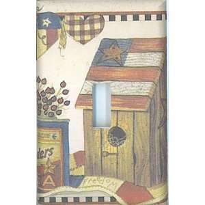  Americana Birdhouse Switchplate Cover