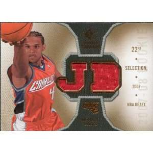   Upper Deck SP Rookie Threads #RTJD Jared Dudley Sports Collectibles