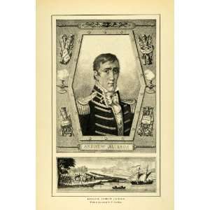  1902 Print US 7th President Army General Andrew Jackson 