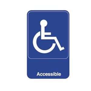  Royal Industries ROY 695644 Handicapped Accessible Sign 