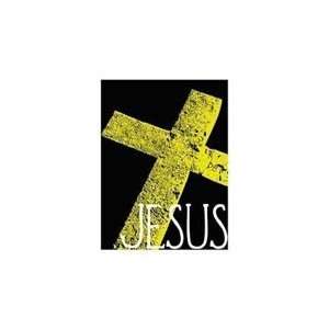  TM Bishop   Jesus Stone Cross   Sticker / Decal 