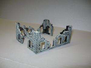 15mm Ruined Building for Wargaming  