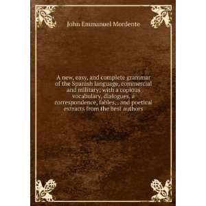   poetical extracts from the best authors John Emmanuel Mordente Books
