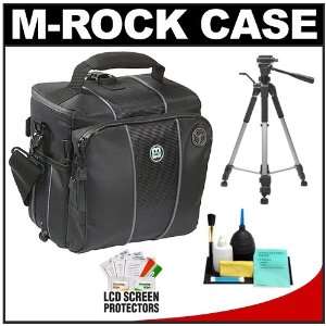 Rock 661 Glacier Bay Digital SLR Camera Case (Black/Black/Grey) with 