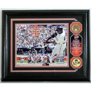  Barry Bonds 715Th Home Run With Authenticated Infield Dirt 