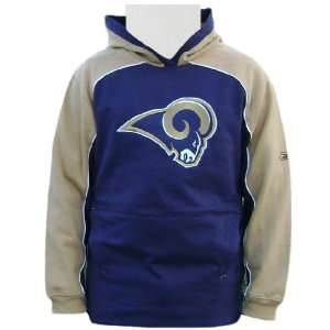 St. Louis Rams Embroidered Youth Bail Out Hooded Sweatshirt By Reebok