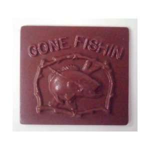 Gone Fishin Chocolate Card Grocery & Gourmet Food
