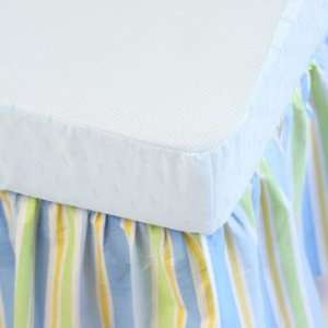  BreathableBaby Fitted Sheet   White Baby