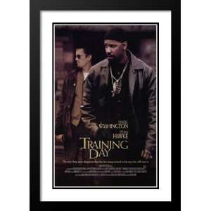 Training Day 32x45 Framed and Double Matted Movie Poster   Style A 