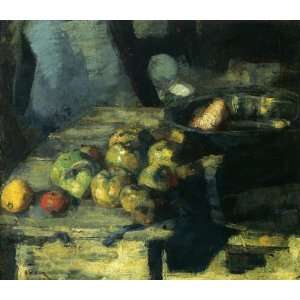   Reproduction   James Ensor   24 x 20 inches   Apples