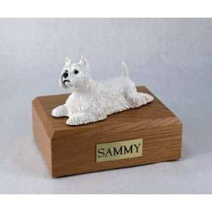  Pet Urns Westie   Laying