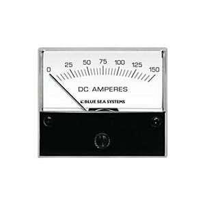   DC Analog Ammeter   2 3/4 Face, 0 150 Amperes DC 