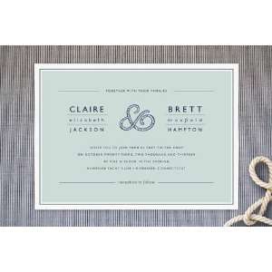  Rope Ampersand Wedding Invitations