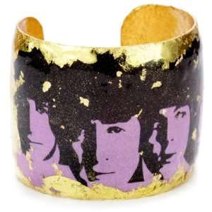  ÉVOCATEUR On Trend Beatles Purple Cuff Bracelet 
