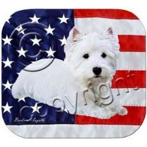  Westie Patriotic Mousepad