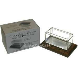  Wood Bottom Mirrored Clear Display Case 164 Scale Nascar 
