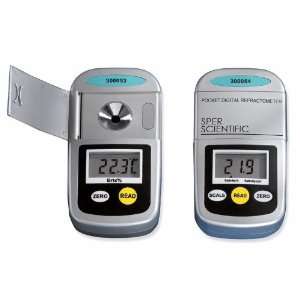 Pocket Digital Refractometer, Salinity, 0 to 28%  