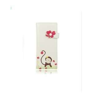 ESPE Ponder White Large Long Clutch Wallet Coin Card 