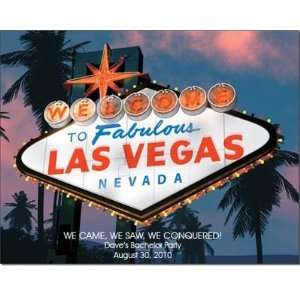  Personalized Las Vegas Tin Sign