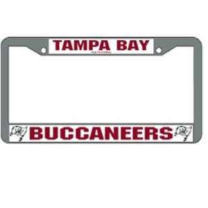   Tampa Bay Buccaneers NFL Chrome License Plate Frame