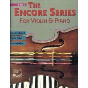 /Duke/Ethridge   The Encore Series for Violin and Piano   Book 