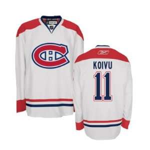  KOIVU #11 Montreal Canadiens RBK NHL Premier Hockey Jersey 