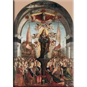   Ursula 21x30 Streched Canvas Art by Carpaccio, Vittore