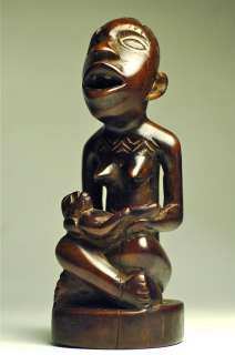 yombe, phemba, bakongo, Kongo, artenegro, maternidad, arte africano