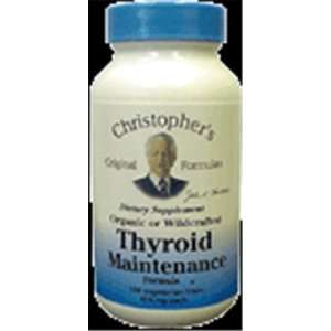  Thyroid Maintenance Formula 100 Capsules Health 