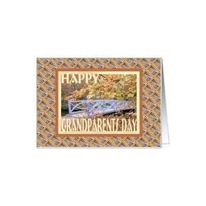 Grandparents Day,Missing You,Fall,Bridge, Card
