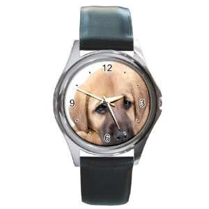  Anatolian Shepherd Puppy Dog Round Leather Watch CC0017 