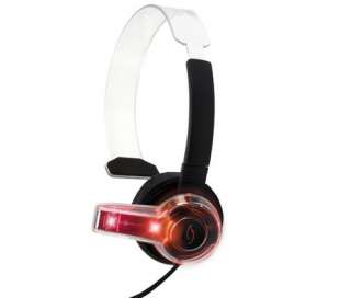 Stylish headset communicator with unique Afterglow effect to further 