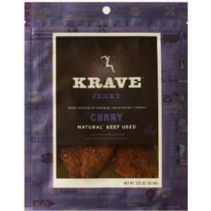 Krave Jerky Beef Curry, 3.25 Ounce Grocery & Gourmet Food