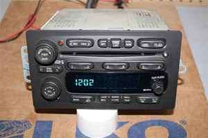 03 04 05 GMC Chevrolet OEM 6 Disc CD Changer Radio UC6  